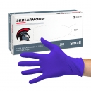 SKIN ARMOUR® Nitrile Examination Gloves (SMALL)