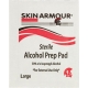 SKIN ARMOUR® Large Alcohol Prep Pads (100)